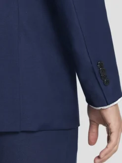 3-piece Suits|Suit Separates-JOE Joseph Abboud Slim Fit Wool Blend Suit Jacket Black Solid