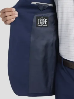 3-piece Suits|Suit Separates-JOE Joseph Abboud Slim Fit Wool Blend Suit Jacket Black Solid