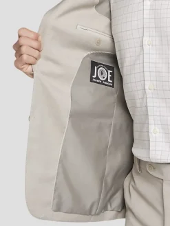 Suit Separates|3-piece Suits-JOE Joseph Abboud Slim Fit Wool Blend Suit Jacket Tan Sharkskin