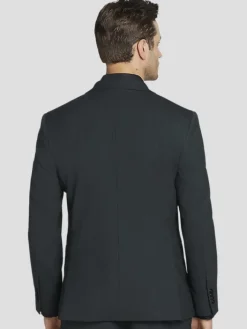 3-piece Suits|Suit Separates-JOE Joseph Abboud Slim Fit Wool Blend Suit Jacket Dark Green