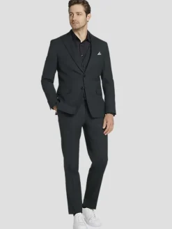 3-piece Suits|Suit Separates-JOE Joseph Abboud Slim Fit Wool Blend Suit Jacket Dark Green