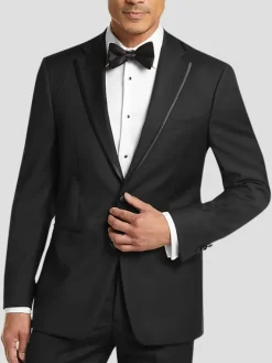 Tuxedos|Big & Tall Tuxedos-Calvin Klein Slim Fit Wool Tuxedo Jacket Formal