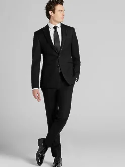 Tuxedos|Big & Tall Tuxedos-Calvin Klein Slim Fit Wool Tuxedo Jacket Formal