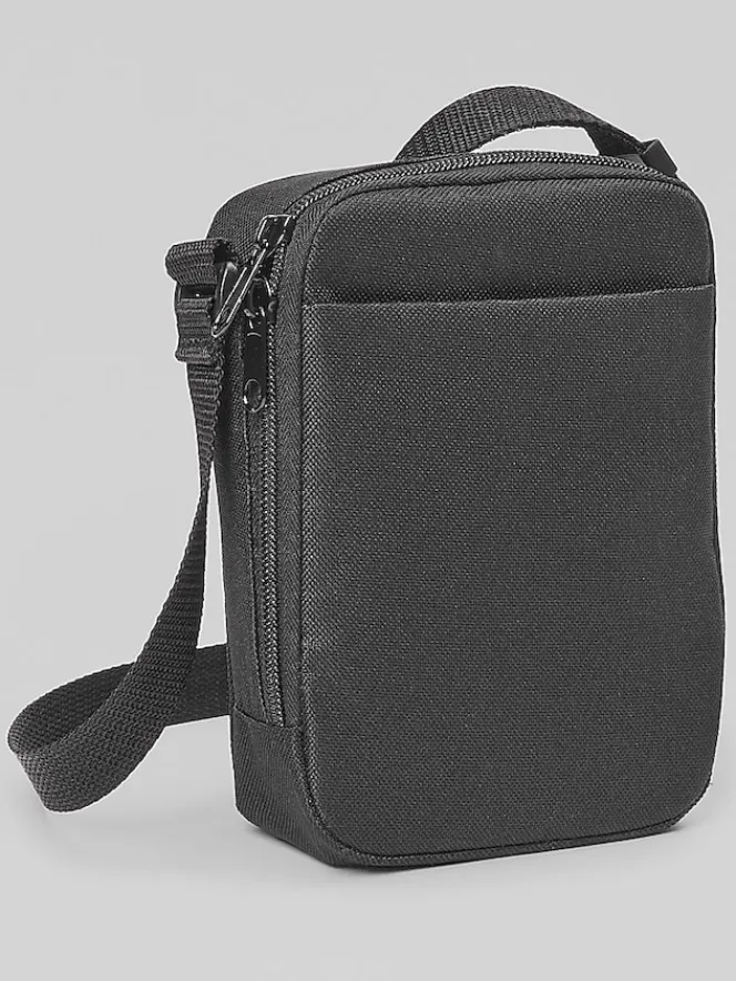 Travel & Luggage-Pronto Uomo Small Crossbody Bag Black