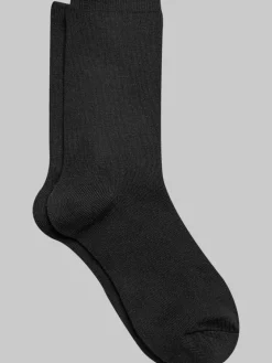 Boys Accessories|Boys Clothing-Egara Solid Socks, 1-pair Black