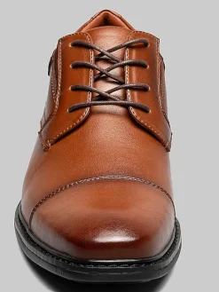 Dress & Formal Shoes|Oxfords-Nunn Bush Stark Cap Toe Oxfords Black