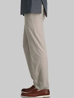 Dress Pants-Haggar Straight Fit Sharkskin Dress Pants Chambray
