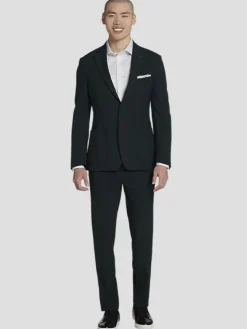 3-piece Suits|Suit Separates-Calvin Klein Suit Jacket Green