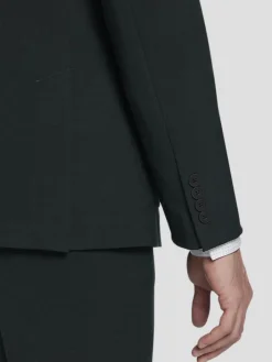 3-piece Suits|Suit Separates-Calvin Klein Suit Jacket Green