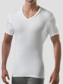 Underwear-Thompson Tee Sweatproof Slim V-Neck Tee Black