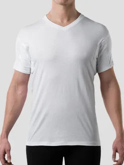 Underwear-Thompson Tee Sweatproof V-Neck Undershirt Black