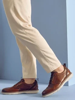 Casual Shoes|Casual Shoes-Stacy Adams Sync Plain Toe Elastic Lace Shoes Black