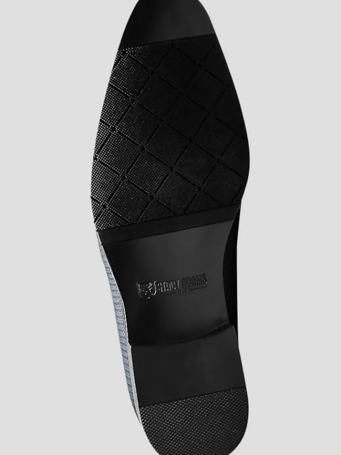 Loafers & Slip-ons|Dress & Formal Shoes-Stacy Adams Tazewell Tasseled Formal Loafers Navy