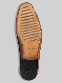 Loafers & Slip-ons-Donald Pliner Ted Moc Toe Bit Loafers Saddle
