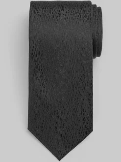 Ties-Awearness Kenneth Cole Textured Tie Black