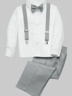 Boys Clothing-Peanut Butter Collection Toddler Boys Tuxedo Set Blk Barntux