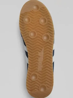 Sneakers|Casual Shoes-Gola Torpedo Suede T-Toe Gum Bottom Sneakers Navy