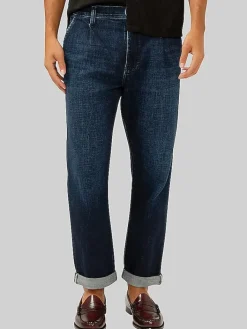 Casual Pants & Chinos|Casual Pants & Chinos-Silver Jeans Trouser Leg Jeans Dark Wash
