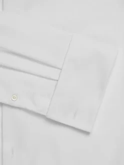 Dress Shirts|Big & Tall Dress Shirts-Joseph Abboud Tuxedo Formal Shirt Tuxedo White