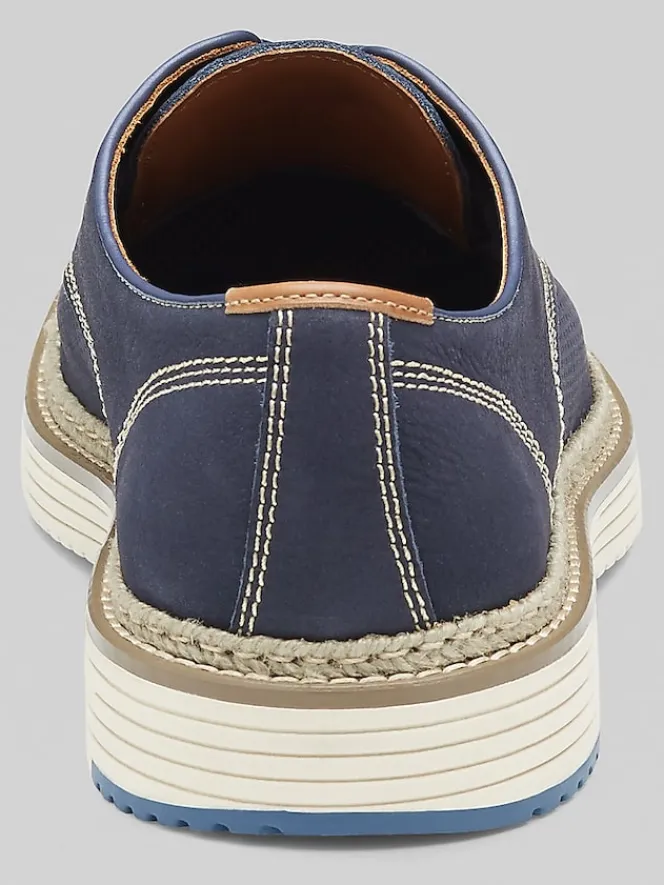 Casual Shoes|Casual Shoes-Johnston &Amp; Murphy Upton Perforated Plain Toe Oxfords Navy