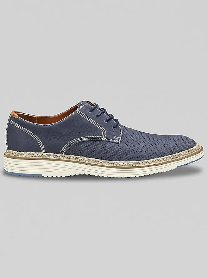 Casual Shoes|Casual Shoes-Johnston &Amp; Murphy Upton Perforated Plain Toe Oxfords Navy