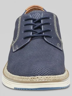 Casual Shoes|Casual Shoes-Johnston &Amp; Murphy Upton Perforated Plain Toe Oxfords Navy