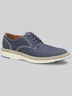 Casual Shoes|Casual Shoes-Johnston &Amp; Murphy Upton Perforated Plain Toe Oxfords Navy