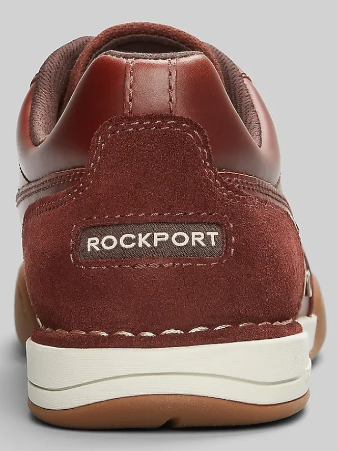 Casual Shoes|Casual Shoes-Rockport Wentworth Casual Lace-Ups Brown