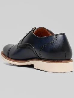 Dress & Formal Shoes-Stacy Adams Wesbridge Cap Toe Lace-Up Shoes Black