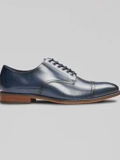 Oxfords|Dress & Formal Shoes-Stacy Adams William Cap Toe Oxfords Black