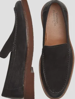 Loafers & Slip-ons-Vintage Foundry Xander Leather Loafers Black